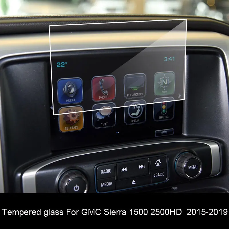 

Фотопленка для GMC Sierra 1500, 2500HD, 3500HD, Denali 2015-2019, 8-дюймовый медиа-центр