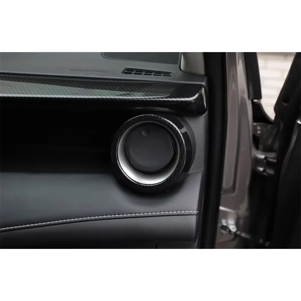 Фото Для Toyota RAV4 2013-2019 правый руль, переключатель подъема окна автомобиля, крышка переключения передач, наклейки из АБС-пластика, инструмент, стиль вентиляционного отверстия №5