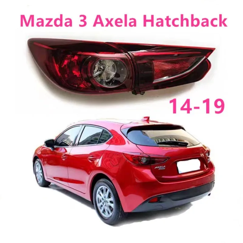 Задний фонарь для Mazda 3 Axela Hatchback 2014-2019 внутренний и задний бампер автомобиля