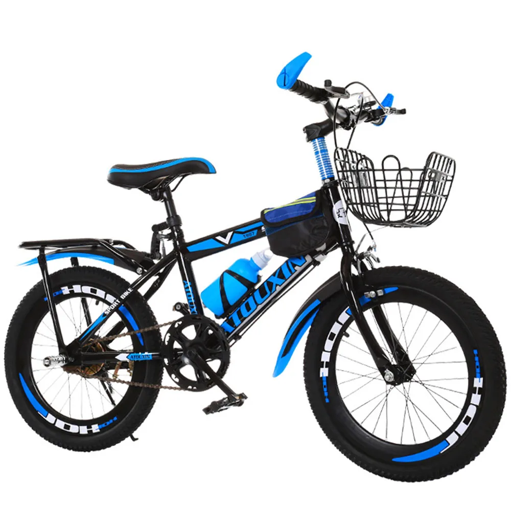 18/20 Inch Single/Variable Speed Mountain Bike High Carbon Steel Adjustable Saddle With a Gift Bag Children Bicycles