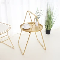 2022 nordic iron small coffee table living room bedroom bedside sofa corner several creative balcony small round table end table