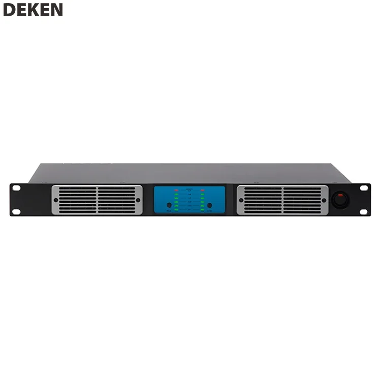 DEKEN DA-4200E OEM/ODM стабильный усилитель мощности 2 Ом 2*8500 Вт 1U аудио звук стандартный