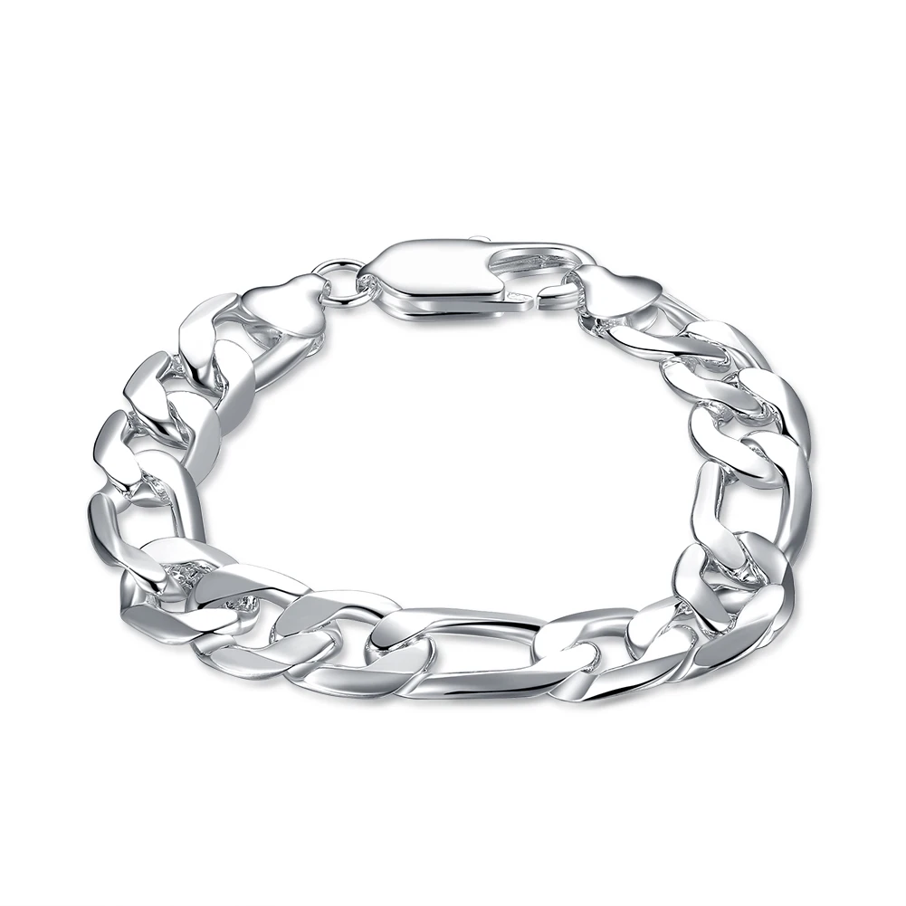 

Bracelet Fashion Geometric Figaro Silver Bracelet