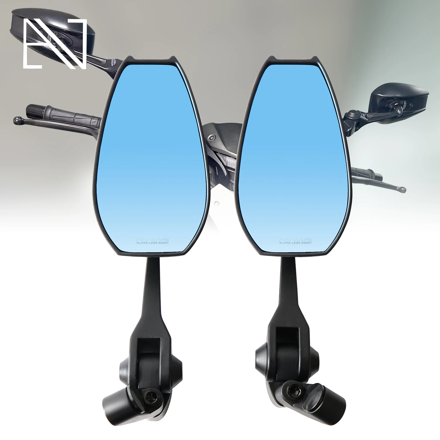 

For Honda CB300R CB500R CB650F CBR650F CB650R CB1000R Motorcycle Accessories RearView Mirror Adjustable 360° Rotable
