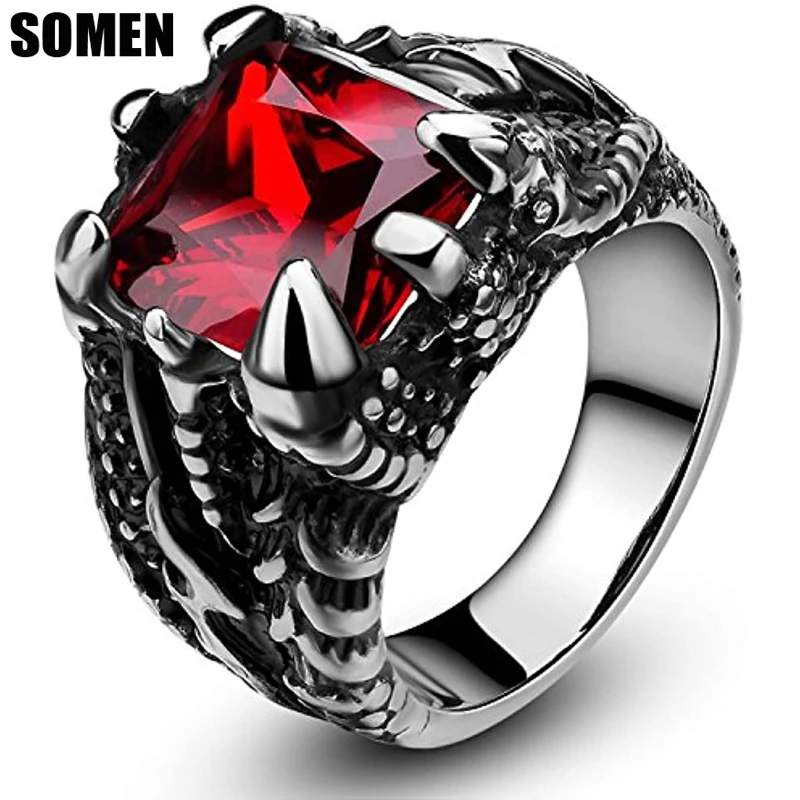 Мужское кольцо из нержавеющей стали