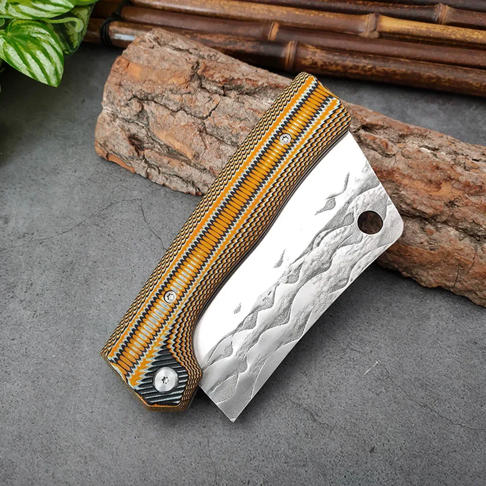 Высококачественный складной кухонный нож ручной работы кованые ножи шеф-повара