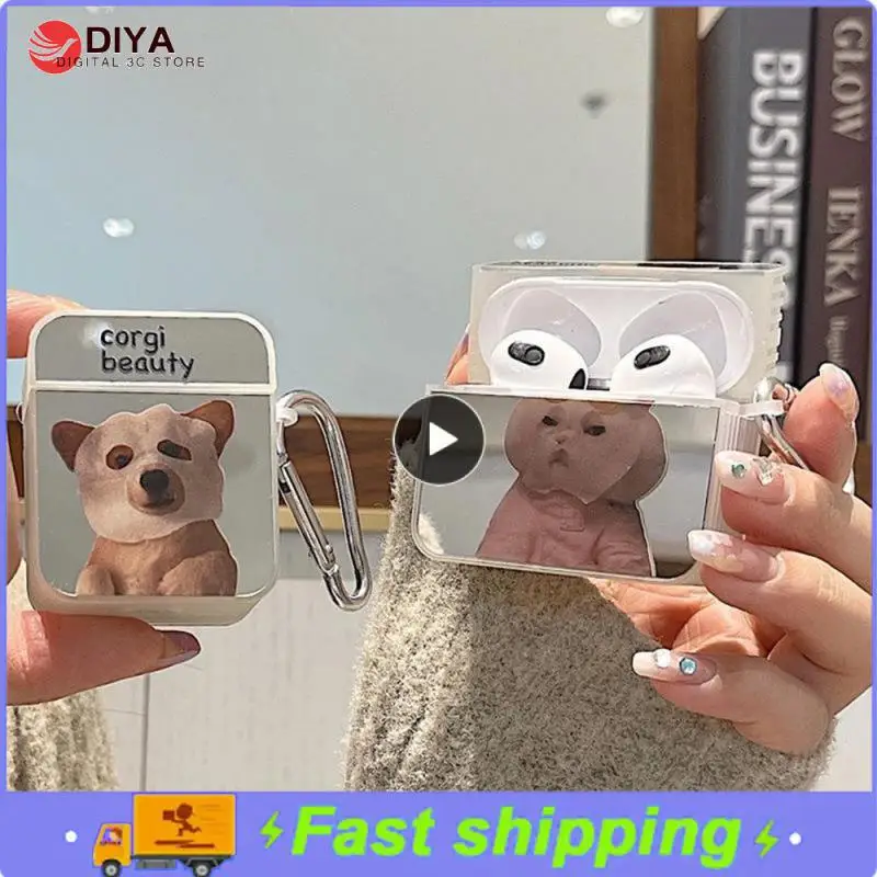 

Full Protection For Apple Compatible With Airpods 3 Generation Earphone Case Cute Compatible With Apple Earphone Cases Carry