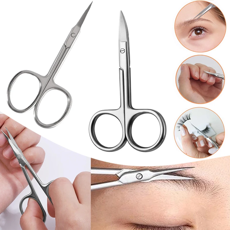 

Nail Cuticle Scissors Straight Tip Nippers Cutter for Nails Clipper Trimmer Nose Hair Eyebrows Manicure Daily Professional Tool