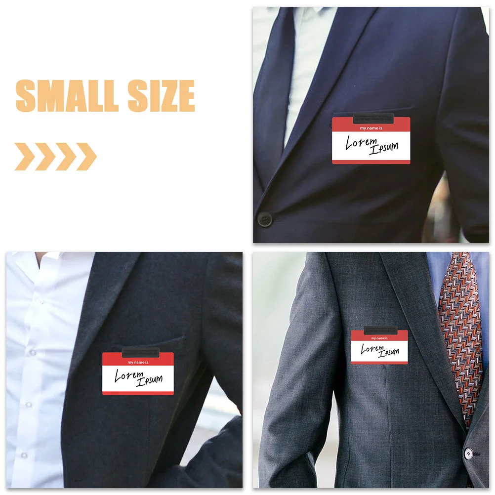 12 шт. магнитные бейджи с именем магнитный держатель для бейджа магнитная бирка