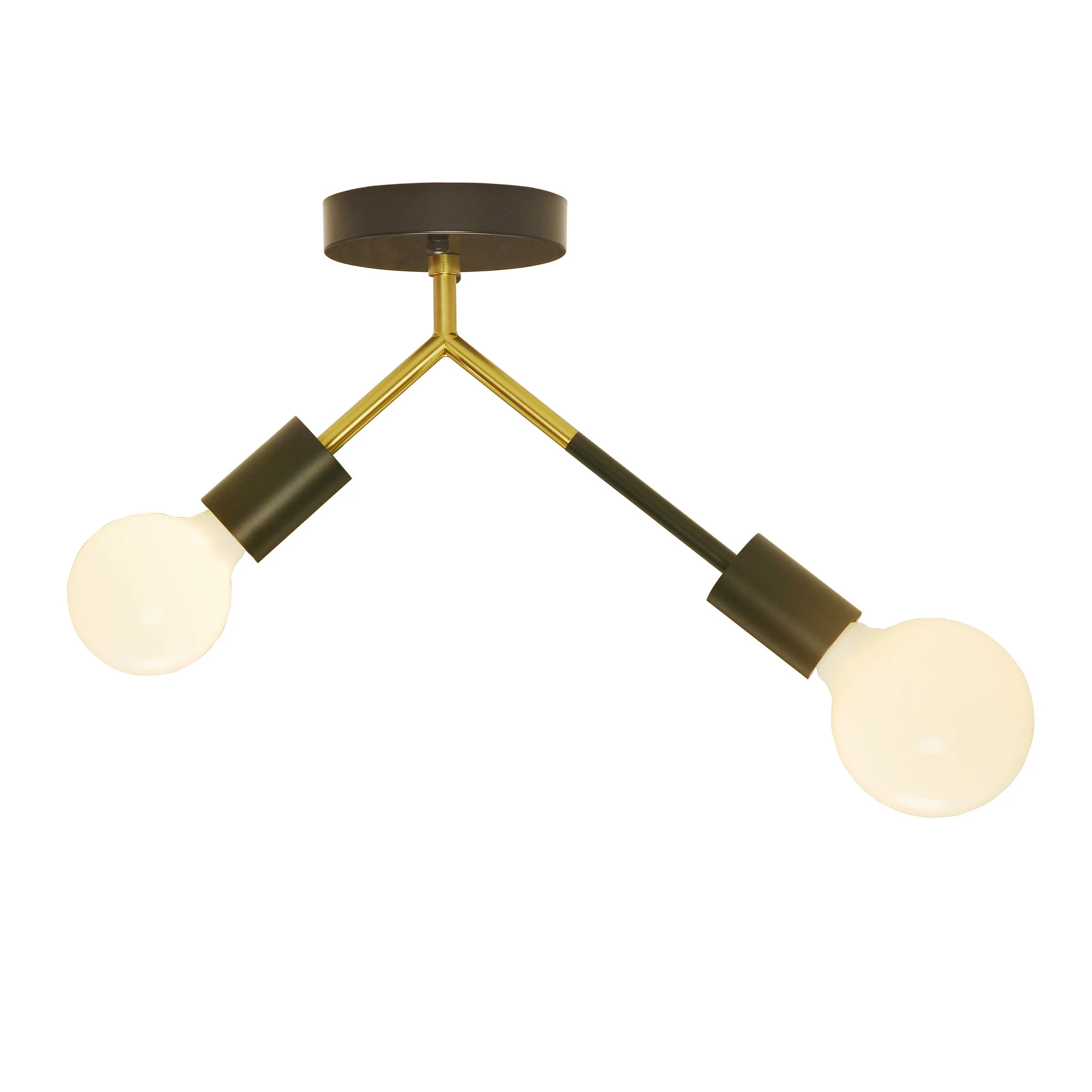 

American Wall Lamp LED Lamp Bedroom Bedside Aisle TV Background Wrought Iron Industrial Wind Wall Lamp Vertical Wall 2 Lights