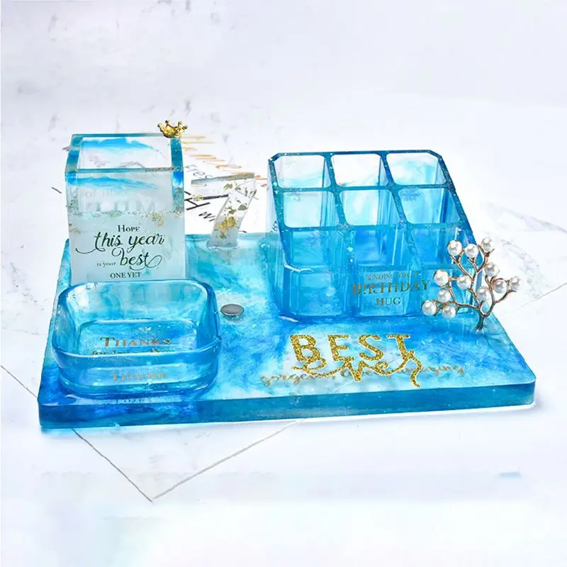 

2021 New 3 Pcs/set UV Epoxy Filling Material DIY Album Hand Account Sticker Alphanumeric Decorative Stickers