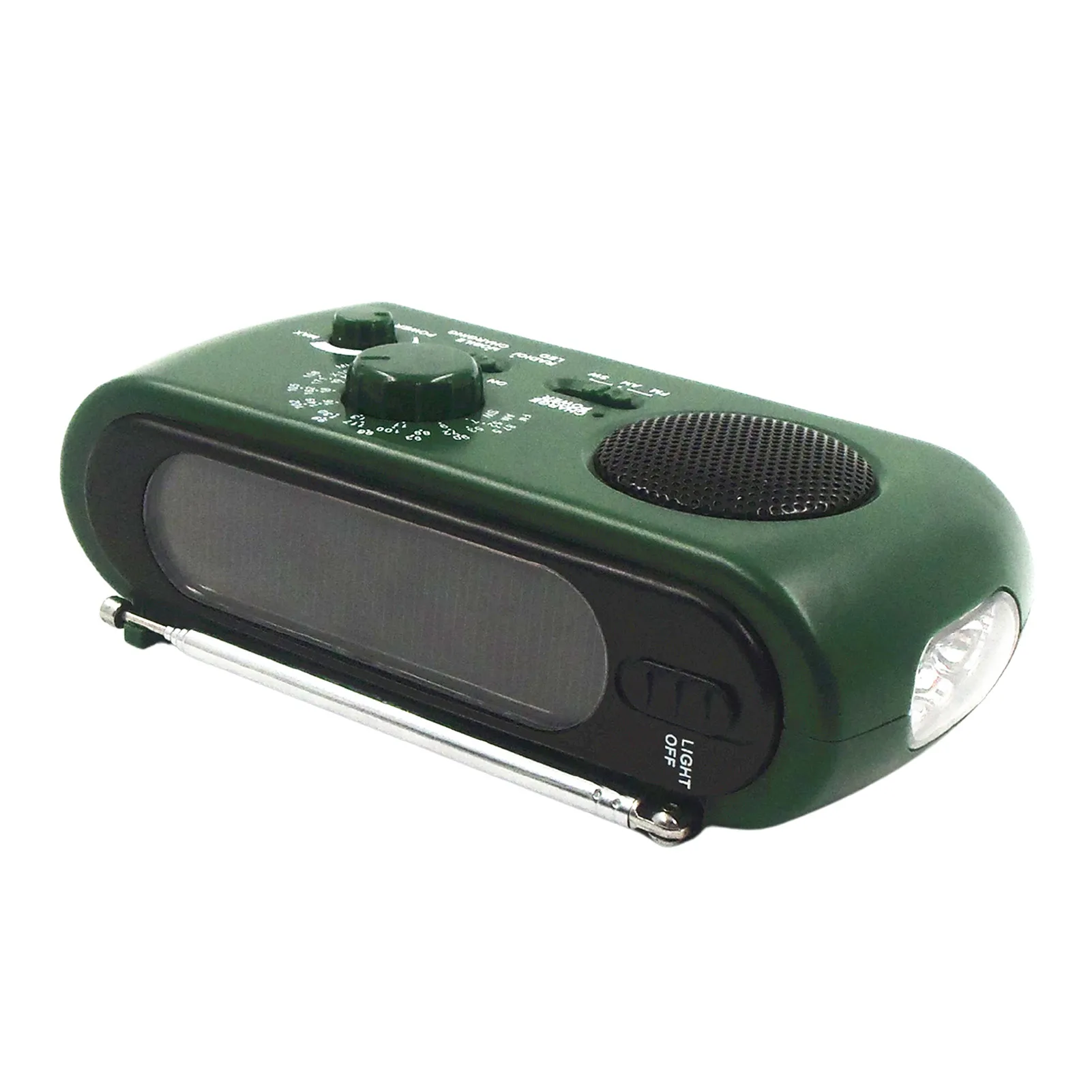 

Портативное аварийное радио, беспроводное аварийное AM/FM-радио, аварийное ручное радио со светодиодный ными фонариками, удобное использован...