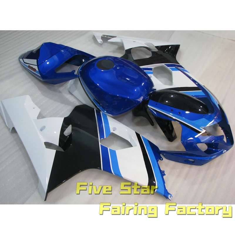 

Комплект обтекателей для мотоциклов Suzuki GSXR600 750 2004 2005 GSXR 600 GSXR750 K4 литьевая форма для кузова синий белый черный