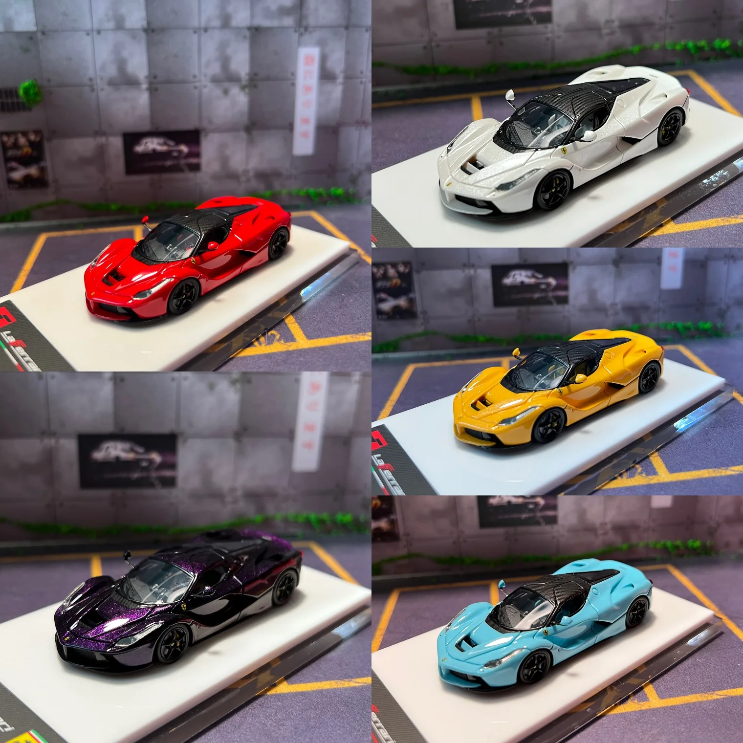 

DMH 1/64 LaFerrari Alloy Limit Diecast Car Model