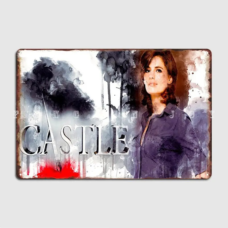 

Castle 2012 Poster Metal Plaque Wall Mural Plaques Design Party Tin Sign Poster