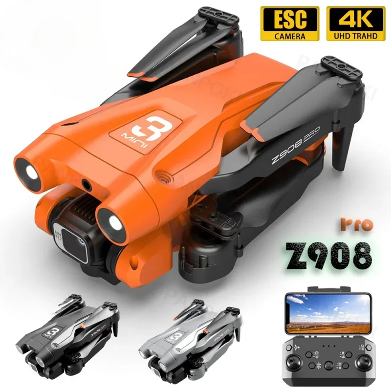 

HOT Z908 Pro 2.4G WIFI 4K Profesional Obstacle Avoidance Helicopter Remote Control Quadcopter RC Dron Toys Mini Drone