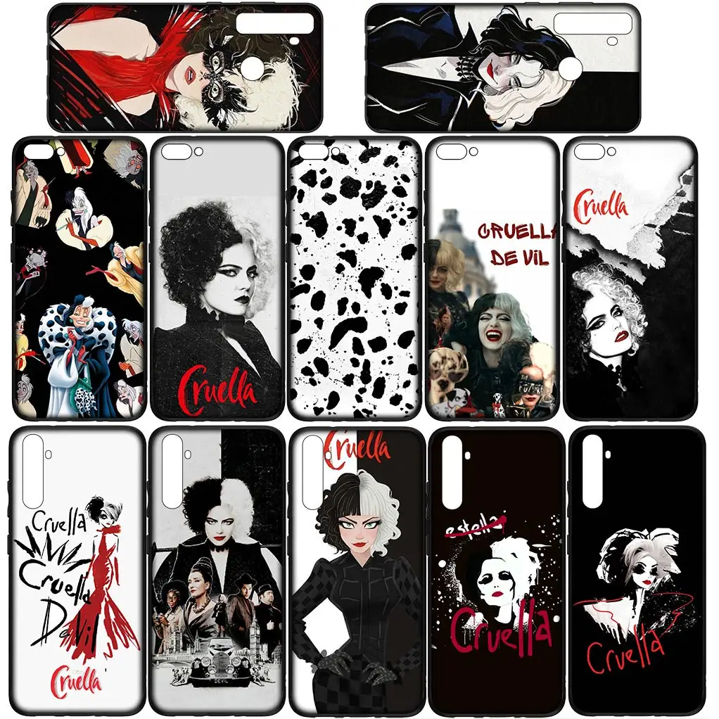 Чехол для телефона Cruella De Vil Devil гибкий чехол Xiaomi Redmi Note 10 12 Pro 10A 10C 12C 12s 10S 8T C мягкий
