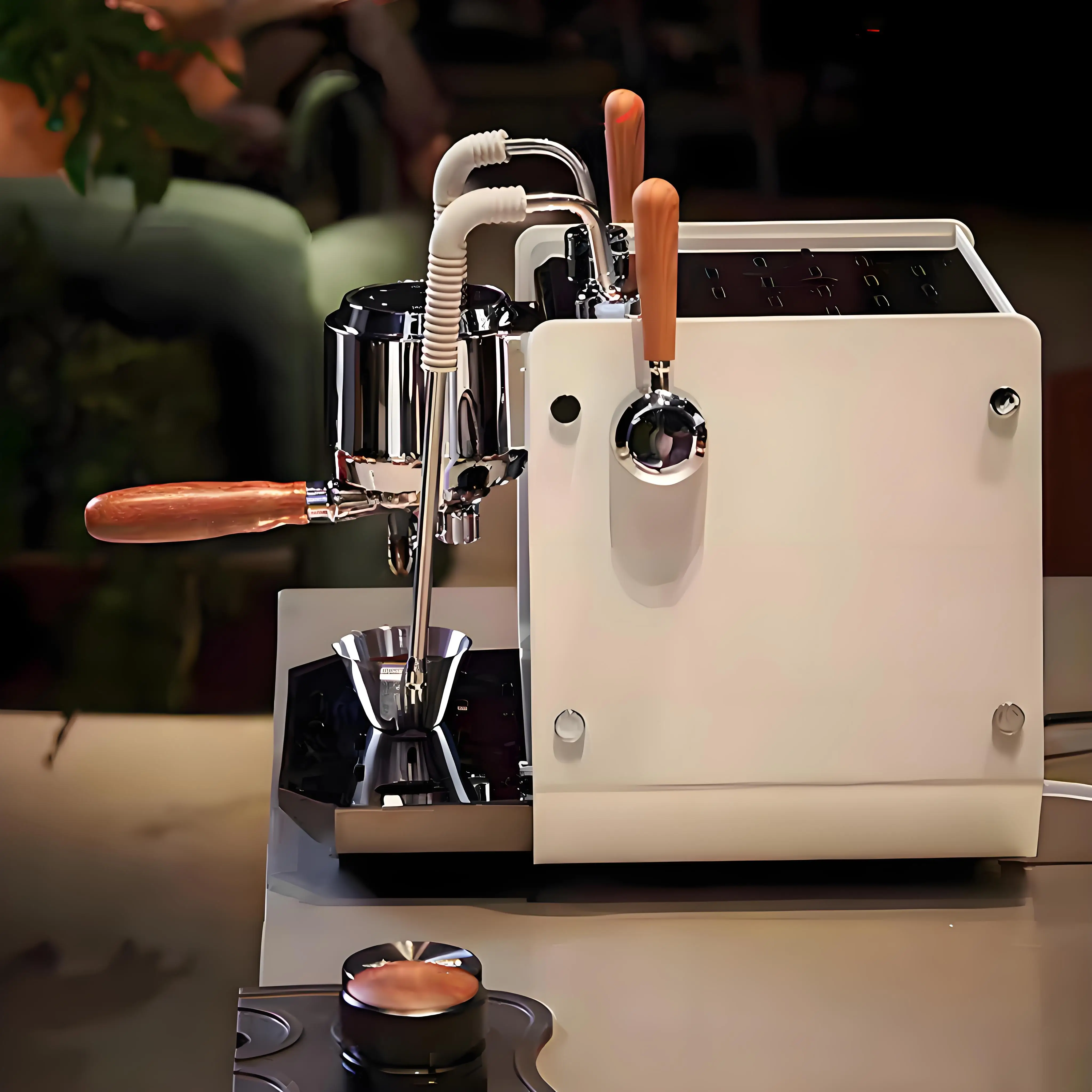 Профессиональная кофеварка из нержавеющей стали 2200 Вт 15 бар 1 группа