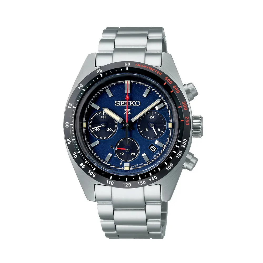 

New luxury brand fashion business sports six needle belt calendar sweep second series Seiko multifunctional quartz watch