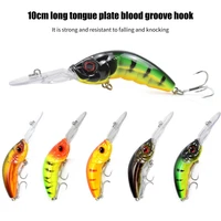 great hard bait compact attract fish fake lure with bicyclic rings fishing lure minnow bait