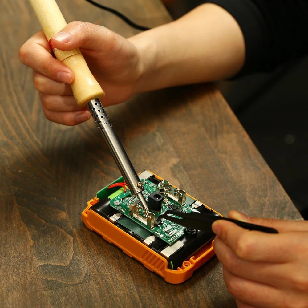Soldering kit DEKO SI21, 40W/220V, 5 pieces 065-0411 Tools Welding Equipment Electric Solder Irons Soldering iron kit Weld equipments
