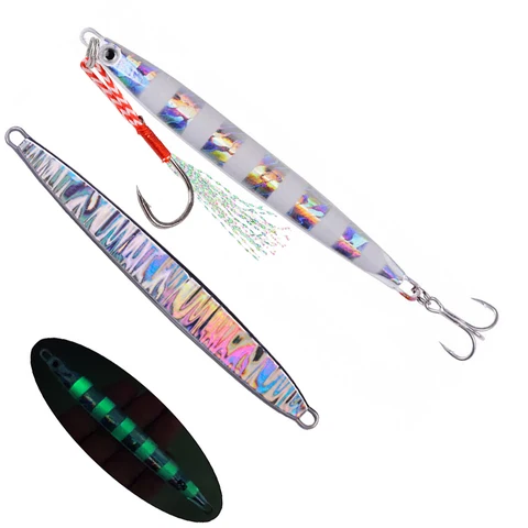 Металлическая приманка для морского окуня 10-60г