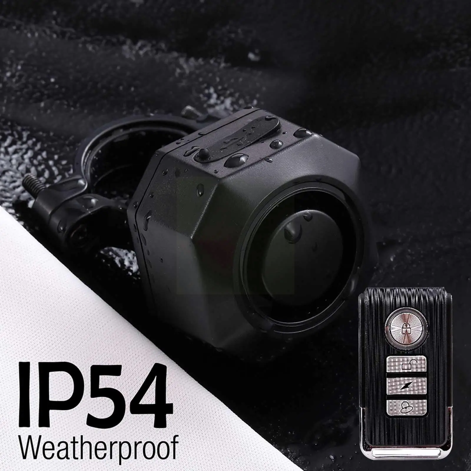 

Bicycle Anti-theft Alarm Wireless Remote Control Electric Accessory 110dB Security Rechargeable Vibration Sensor For Bike 1 M8O8