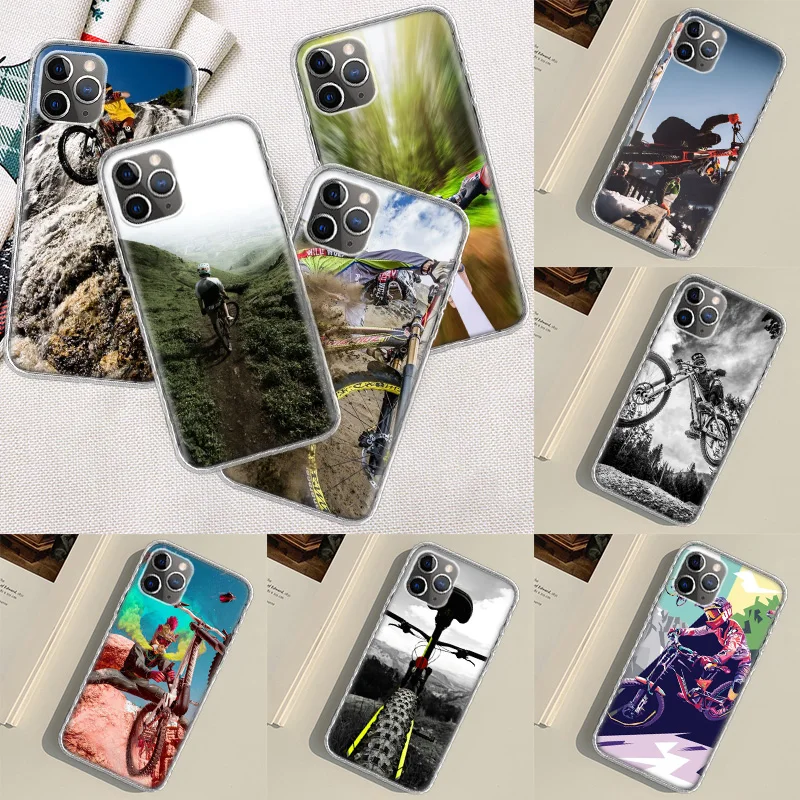 

Adventure mountain cross-country cycling Phone Case For Apple Iphone 14 13 Pro Max 11 12 Mini SE 2020 X XS XR 8 7 Plus 6 6S 5 5S