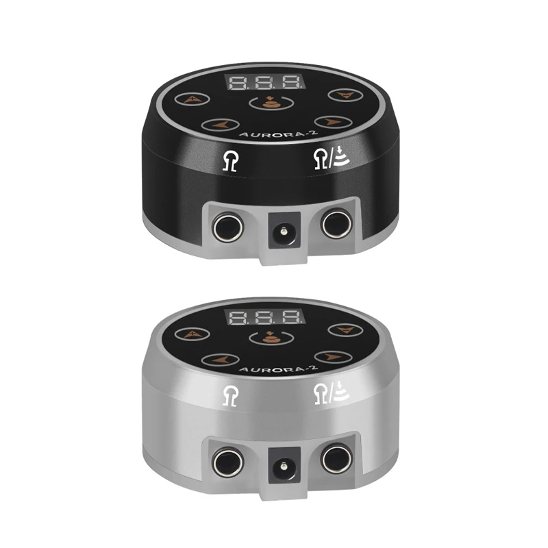 

Блок питания AURORA 2 Tattoo с ЖК-дисплеем, профессиональный блок питания с адаптером питания, 2 шт.