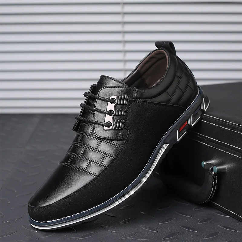 Casual Leather Shoes for Men Trend Man Business Shoes Office Comfort Men Work Footwear Man Loafers Big Size Zapatillas De Hombre
