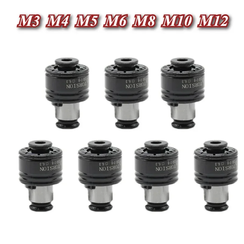 

GT12 19 мм GT12 M3 M4 M5 M6 M8 M10 M12 ISO/DIN/JIS M3-M12 Набор цанговых патронов для нарезания резьбы Пневматическое нарезание с защитой от перегрузки