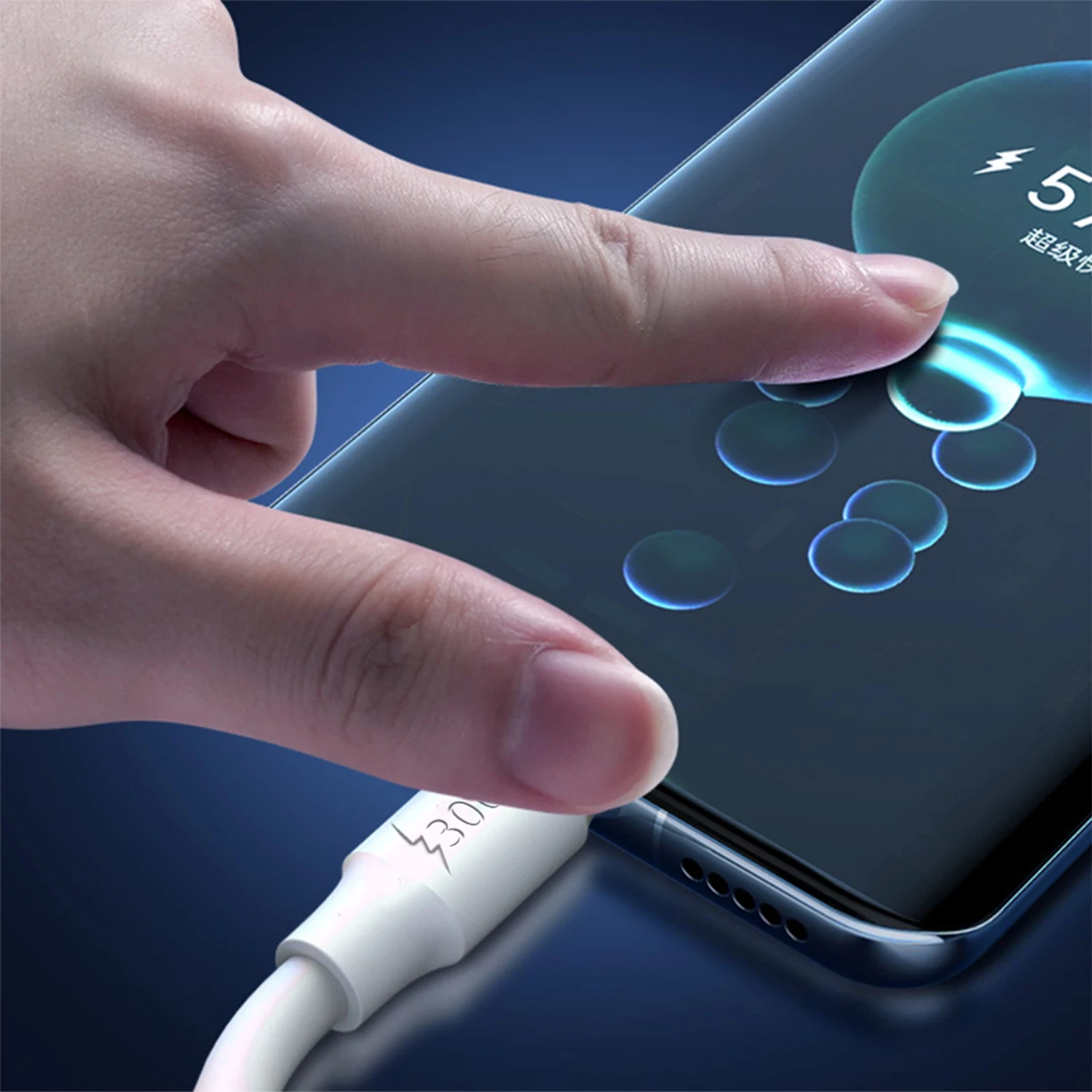 Кабели для мобильных телефонов с сверхбыстрой зарядкой 300 Вт USB A к Micro прочный