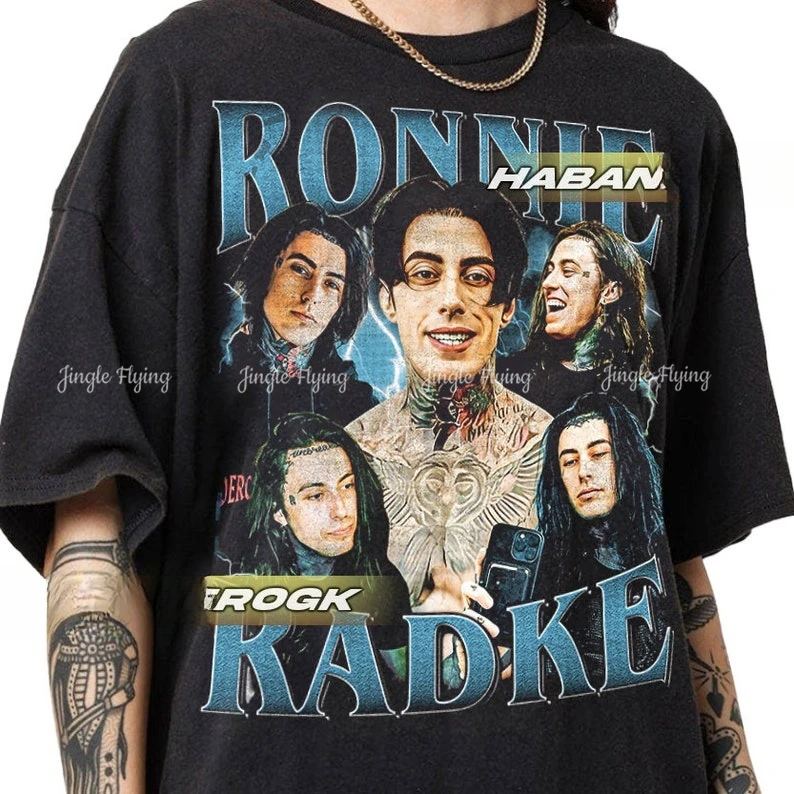 Ограниченная коллекция Ronnie Radke винтажная рубашка подарок для женщин и мужчин