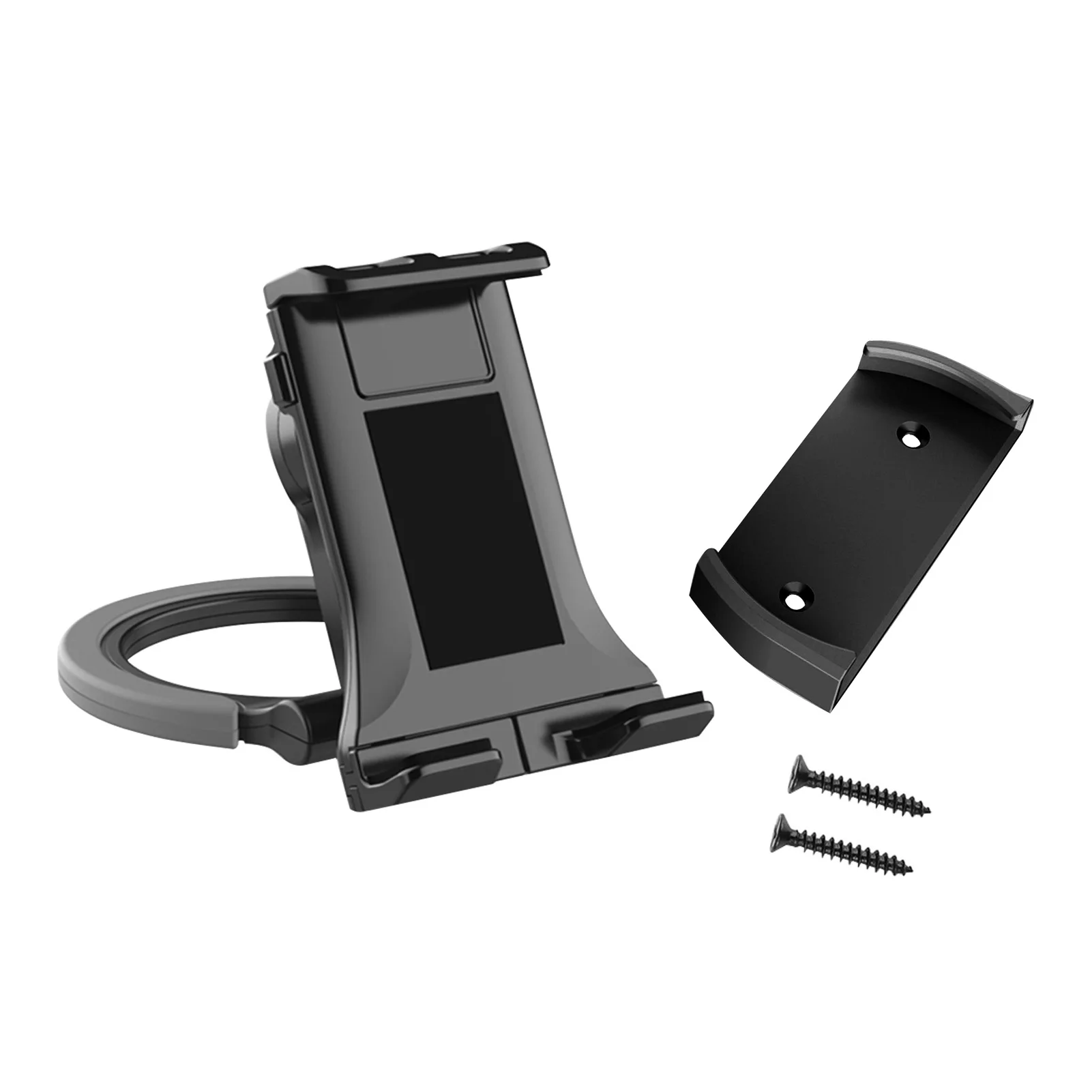 

2 In 1 Bracket Kitchen Wall Desktop Mount Home Office Tablet Stand Universal Space Saving Anti Slip Easy Install Hands Free