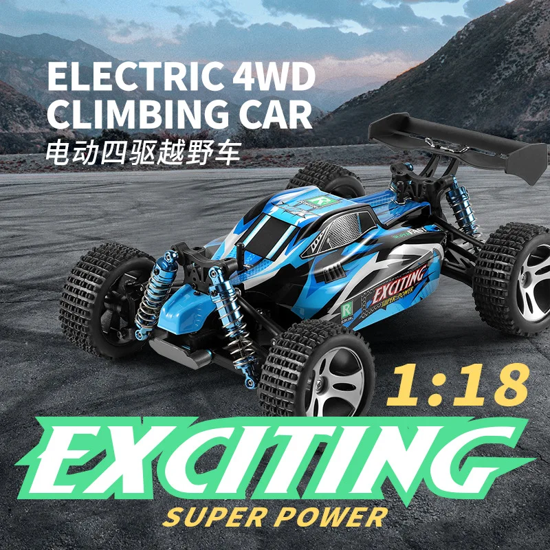 

Independent Suspe High-speed Remote Control Drift Car Model Toy 1:18 Electric Four-wheel Drive Off-road Vehicle Youth Toy