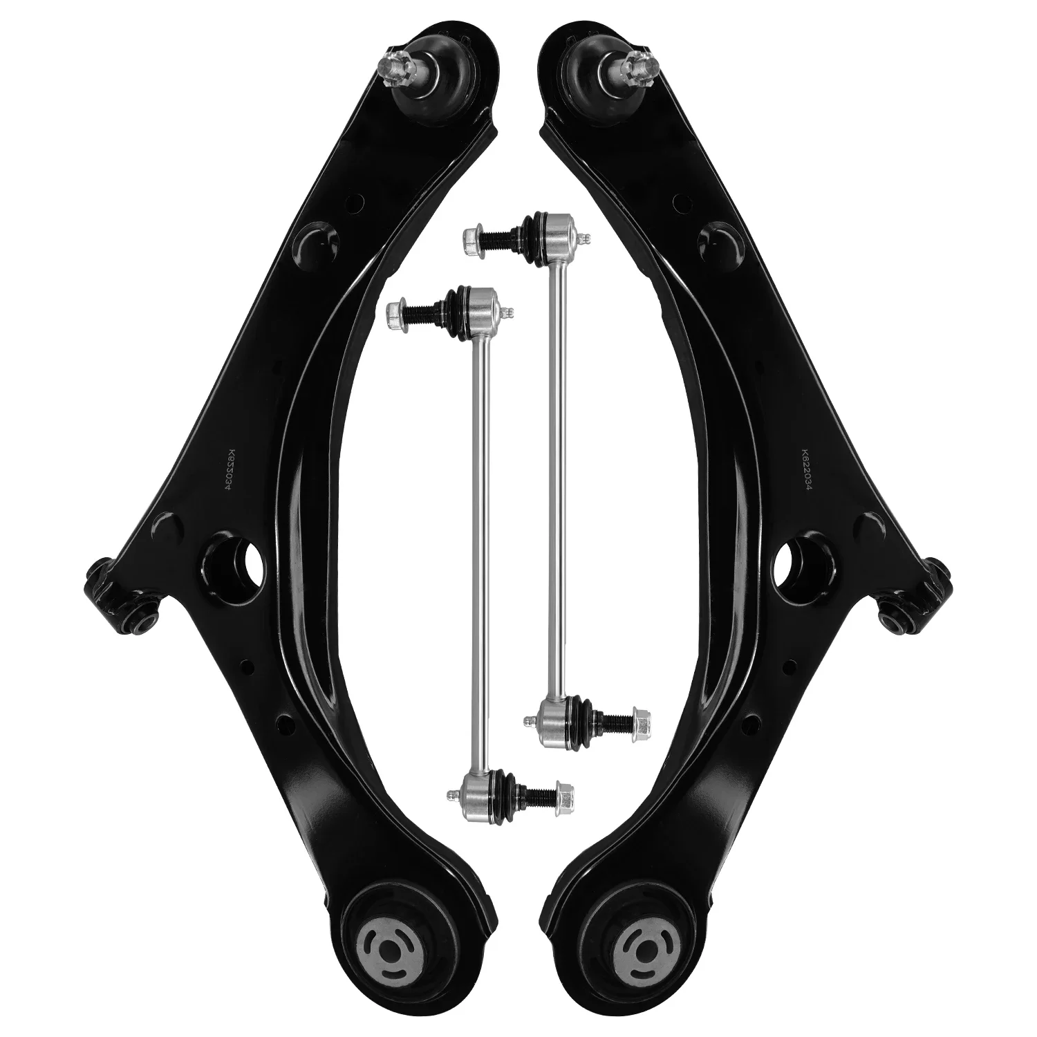 Фото Комплект передних нижних рычагов подвески Svenubee для Chrysler Town Country, Dodge Grand Caravan, Ram Cargo, VW Routan 2008-2020 №2