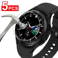 tempered glass for samsung galaxy watch 4 40mm 44mm hd clear glass film screen protector for watch4 classic 46mm 42mm