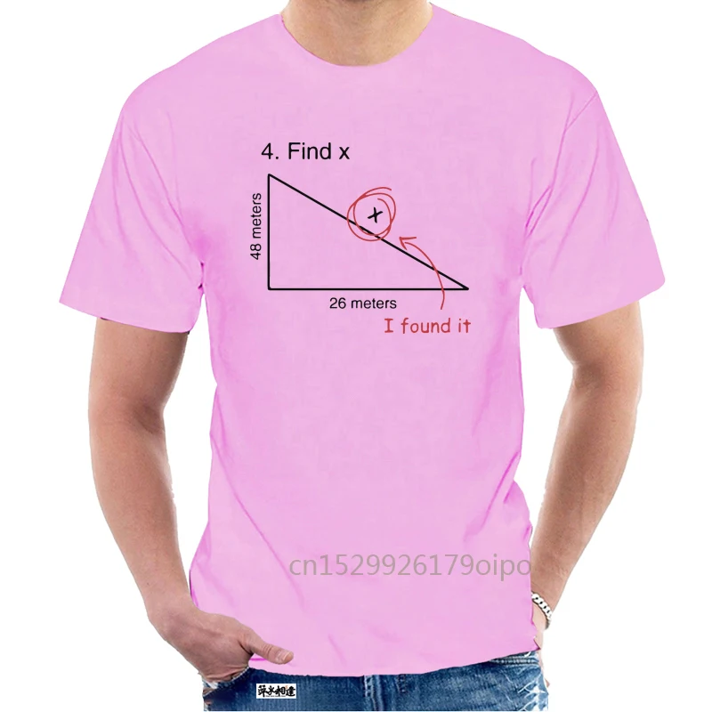 Акция Ebaihui мужские летние футболки в Корейском стиле новом с уравнением