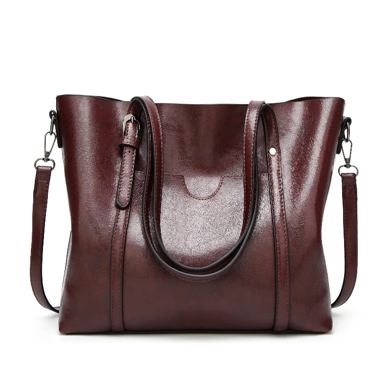 High Quality Women Luxury Handbag Women Bags Designer Handbag Shoulder Bags For Women Oil Wax Leather Handbag Tote Crossbody Bag