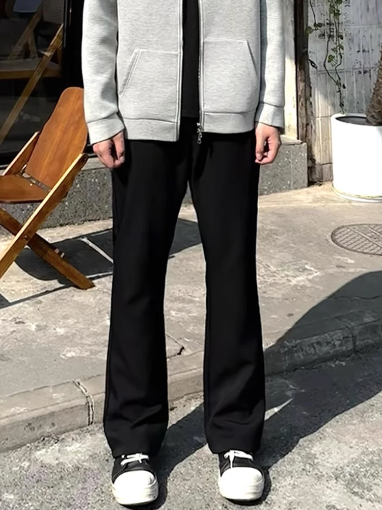 Cleanfit Machete Suit trousers Men's Fleece-lined American High Street Vibe Pants Slim Straight Bootcut Trousers