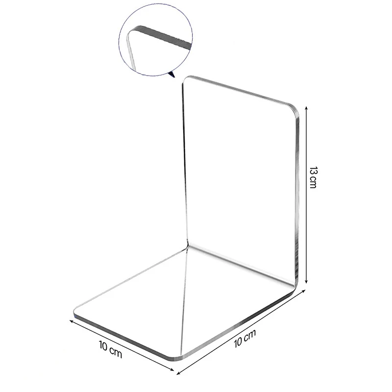 Подставка для книг прозрачная акриловая