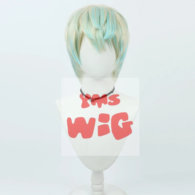 Аниме Vtuber Nijisanji Hibachi Mana парик для косплея термостойкие синтетические волосы