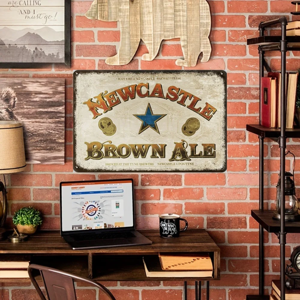 Яркий винтажный металлический знак от бренда Beer декоративный плакат Настенный
