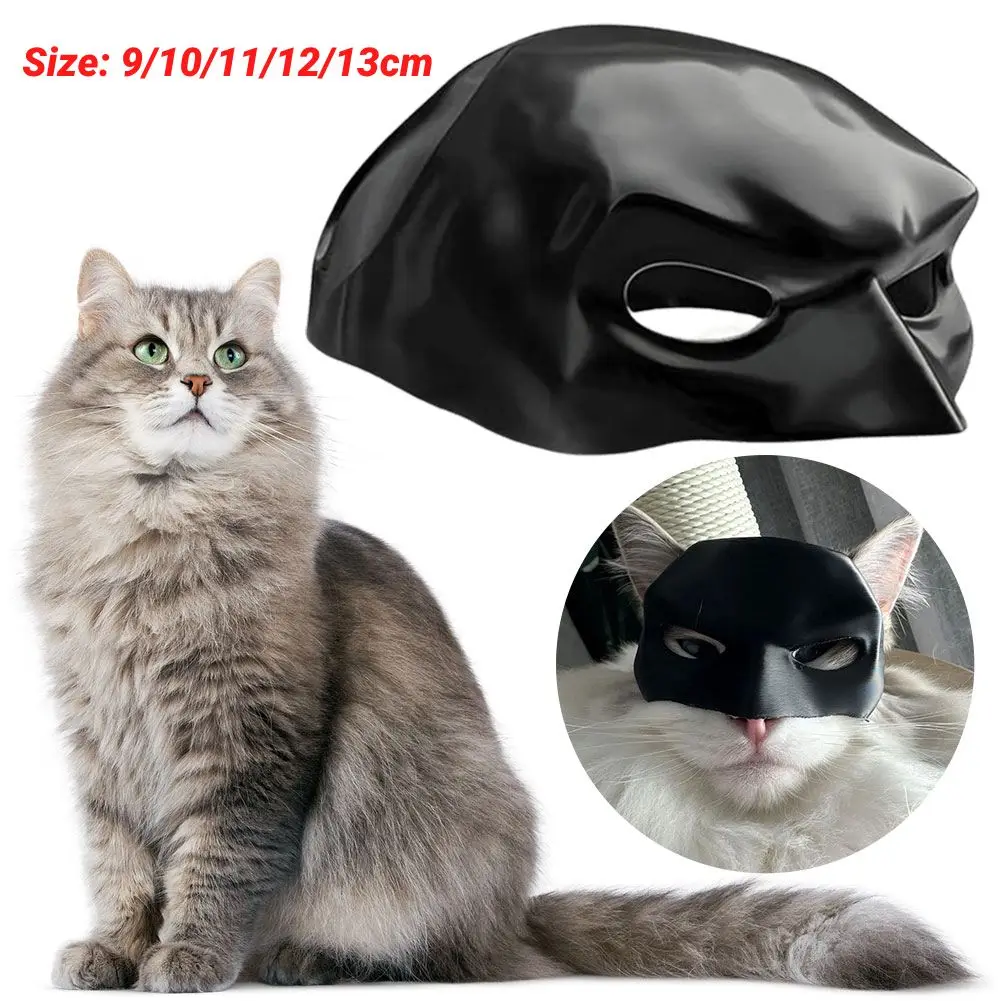 Креативная Маска Летучей Мыши С Черным Котом Костюм Животного На Половину Лица