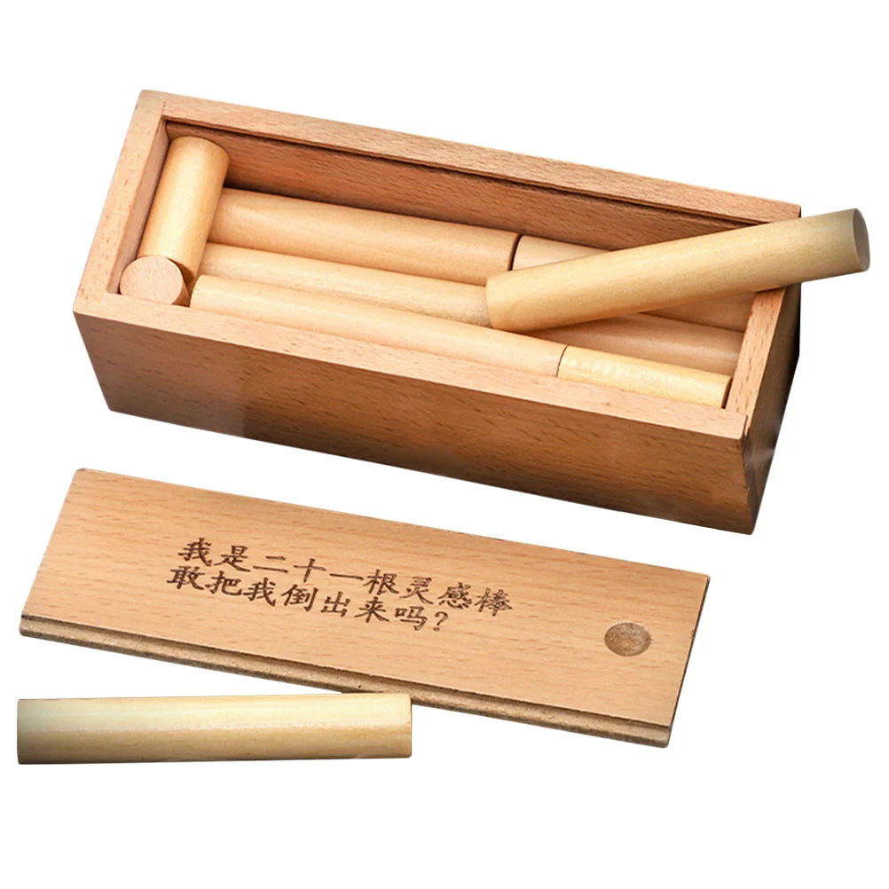 Логические палочки Untie Игровые головоломки для взрослых Деревянные Iq Testing Child Kids