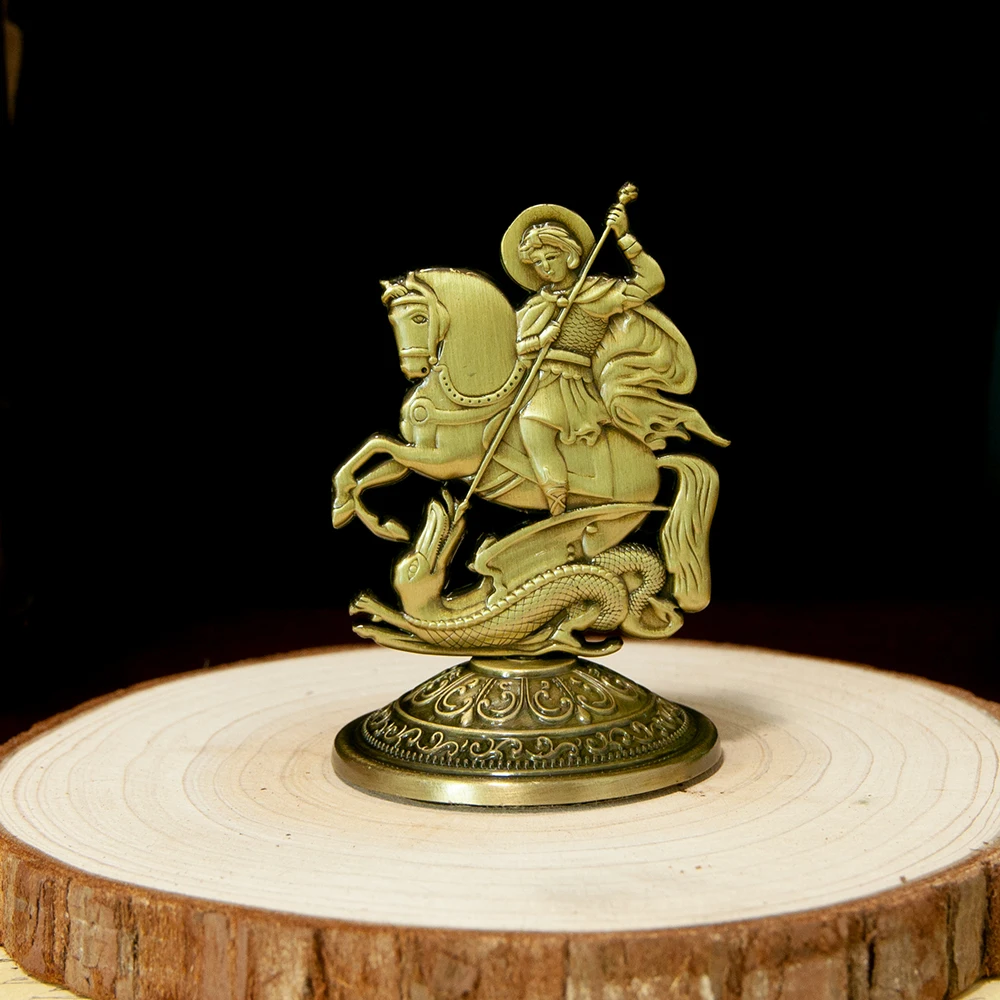 Статуя Святого Георгия HTISOK вадим коровин род сей не прейдет святые xvii xx веков