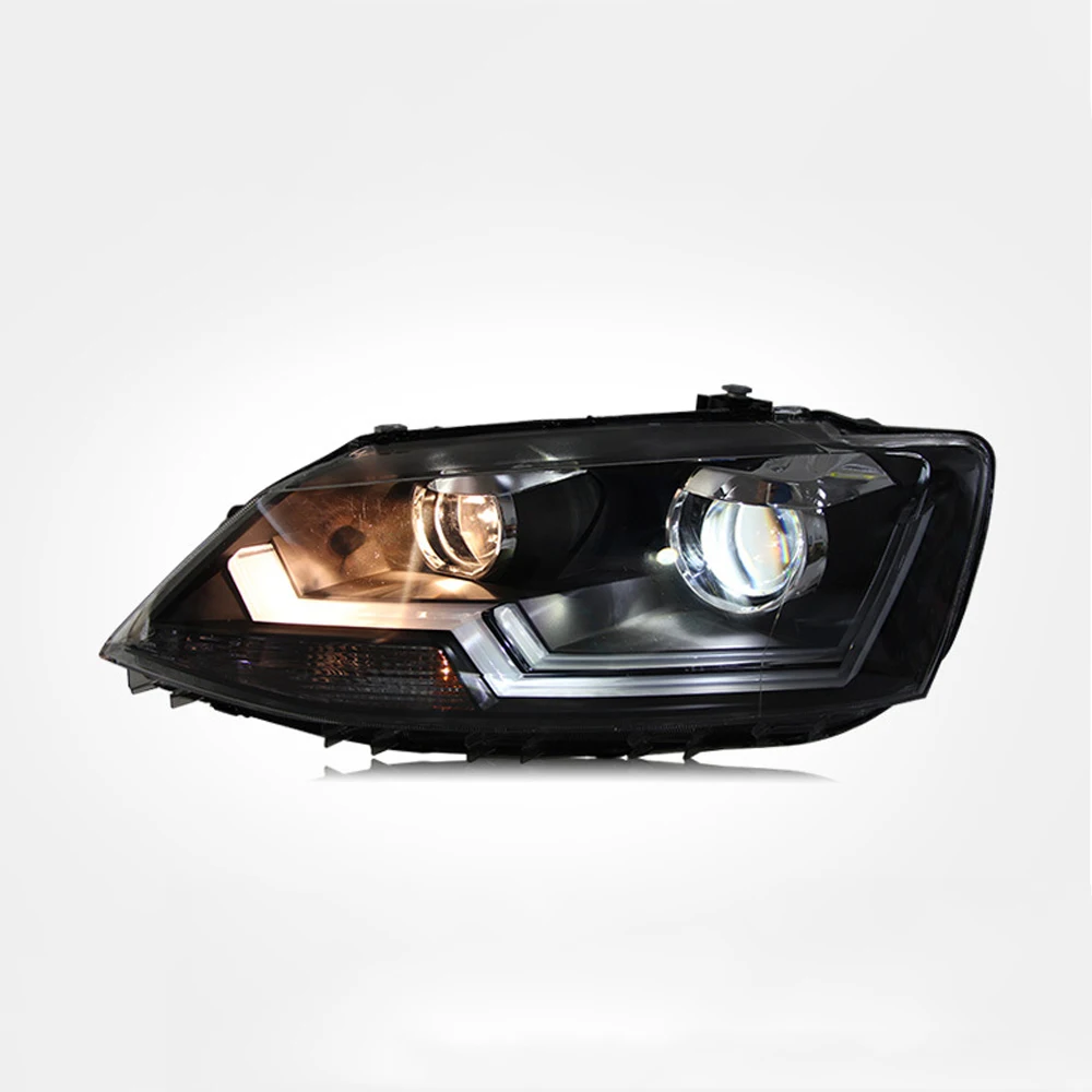 

For Volkswagen Sagitar 12-18 LED Daytime Running Light Xenon Light Headlight Assembly Dynamic Streamer Turn Signal Front Light