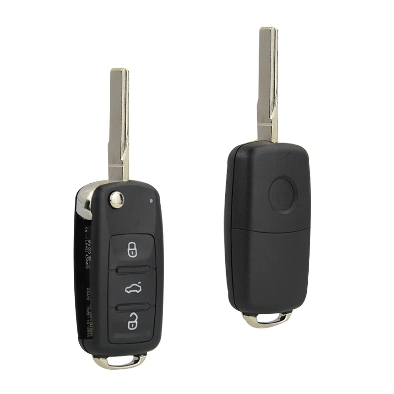 OkeyTech дистанционный флип-ключ для VW Volkswagen GOLF PASSAT Tiguan Polo Jetta Beetle Skoda Seat Car 5K0837202AD 434 МГц