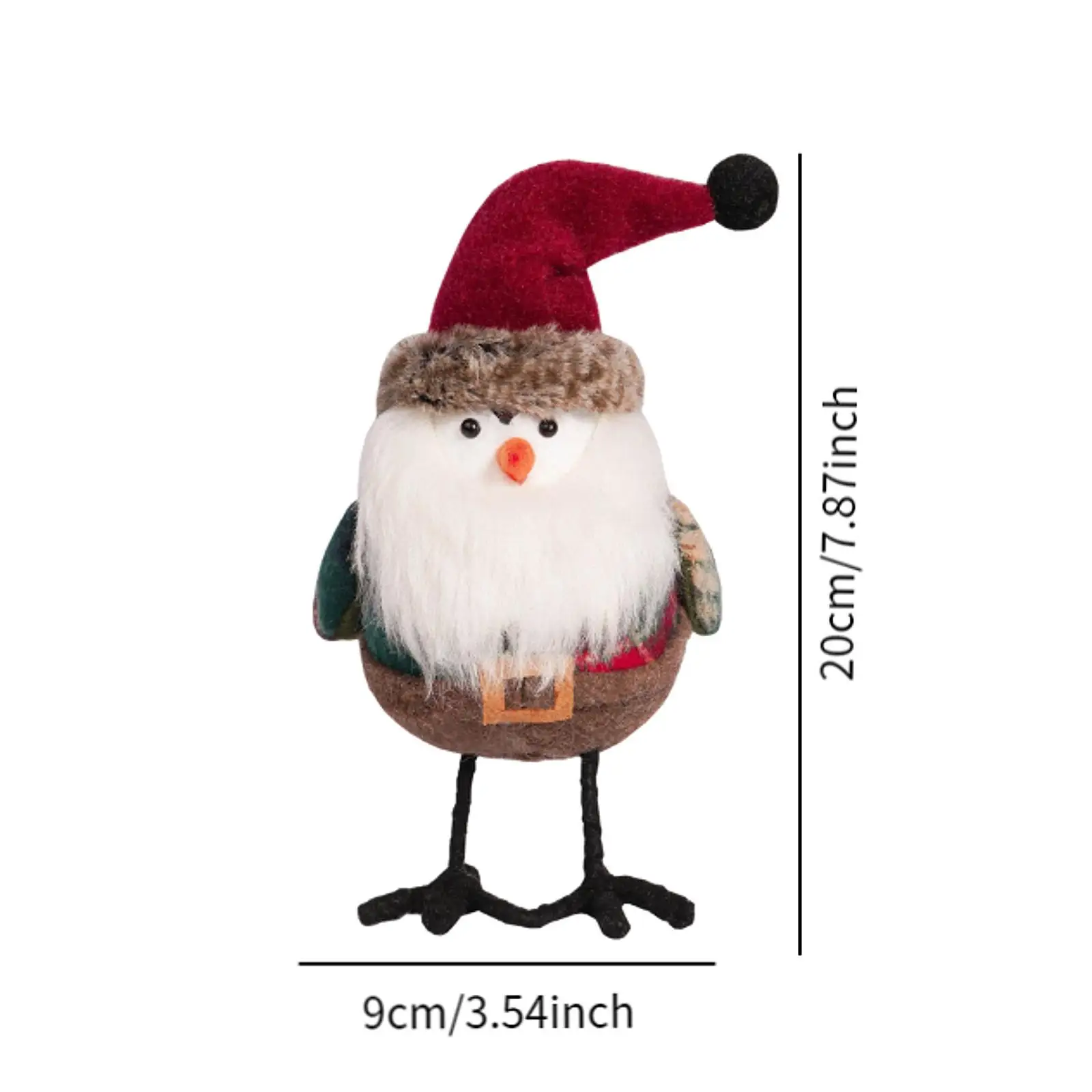 Рождественское украшение стола птица домашний декор на Новый год кухонный камин