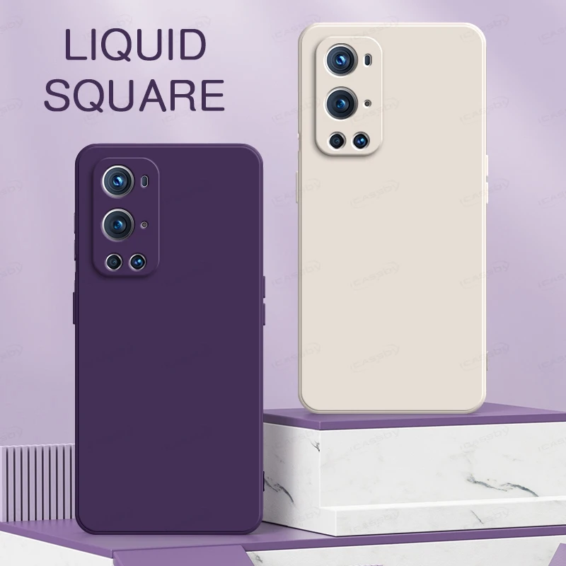For Oneplus 8 9 5T 6T 7 7T Pro Case Original Liquid Silicone Soft TPU Phone Cover For One plus 5 6 7 10 Pro Oneplus 9 Case Coque